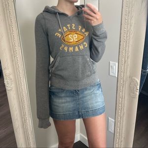 Y2K Abercrombie and Fitch XS Pullover Hoodie